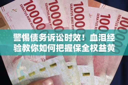 武汉警惕债务诉讼时效！血泪经验教你如何把握保全权益黄金期
