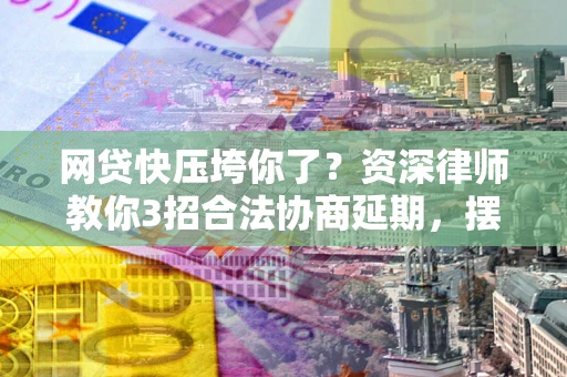 武汉网贷快压垮你了？资深律师教你3招合法协商延期，摆脱暴力催收！
