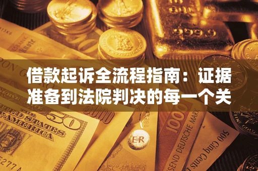 武汉借款起诉全流程指南：证据准备到法院判决的每一个关键步骤