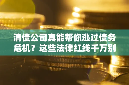 武汉清债公司真能帮你逃过债务危机？这些法律红线千万别踩
